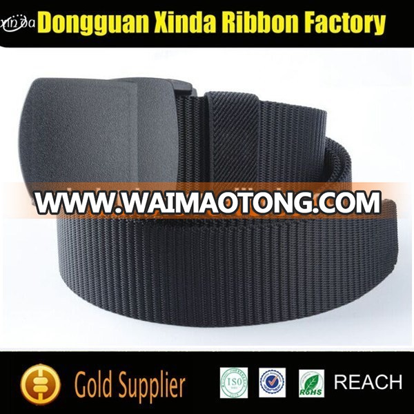 Nylon web belt canvas webbing belt black web belt