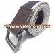 Student fabric belts solid woven cotton belt web belt